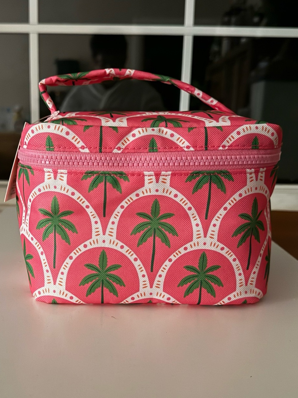 Palm Tree Cosmetic Case